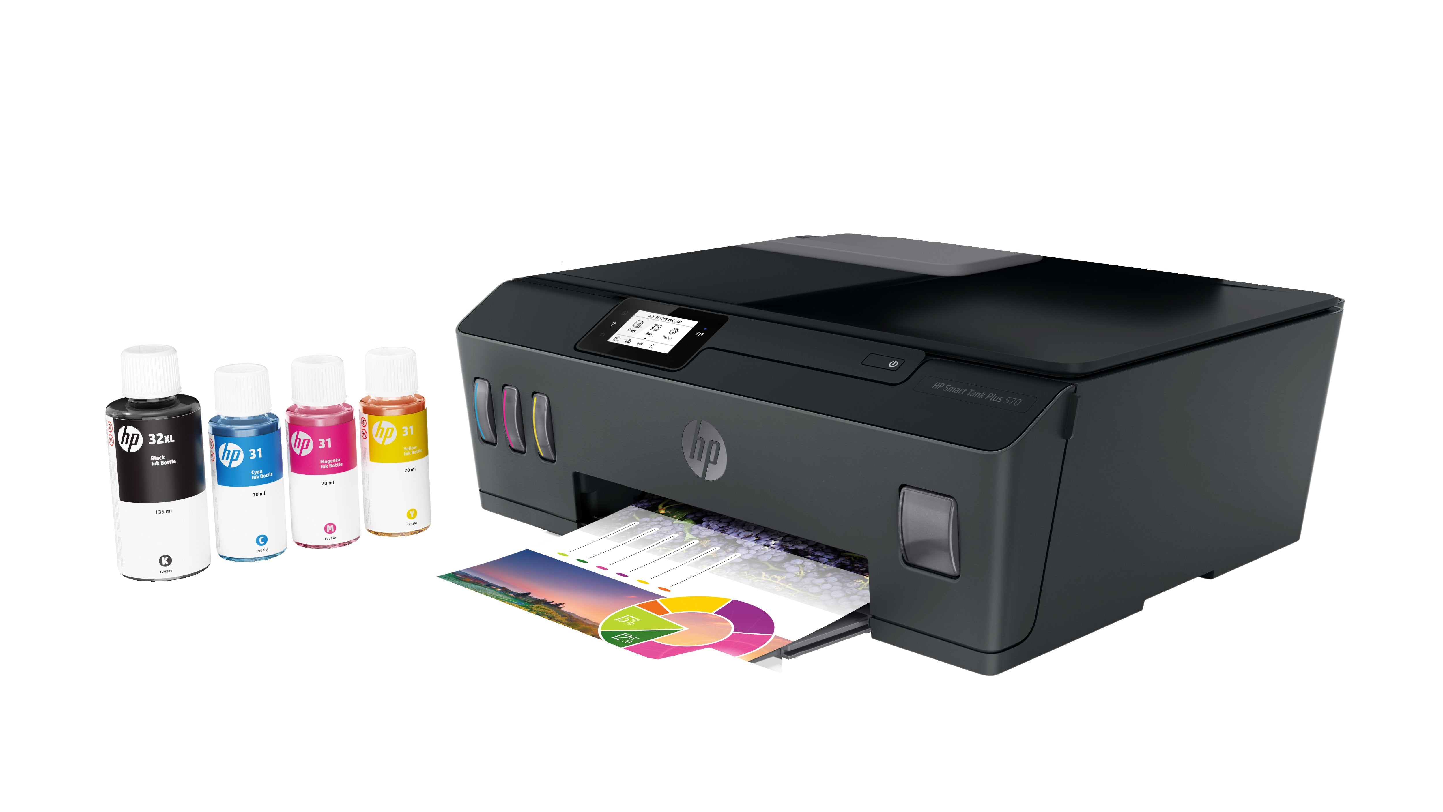 EAN 0193424413348 - HP Smart Tank Plus 570 Wireless All-in-One Inyección de tinta térmica A4 4800 x 1200 DPI 11 ppm imagen 6