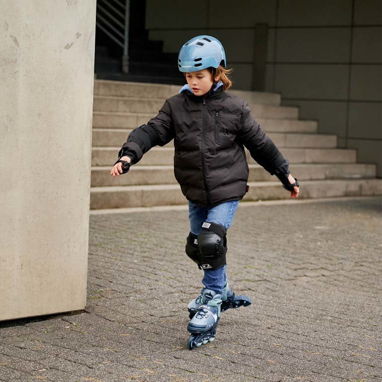Patines En Línea Hudora Leon 2.0 Talla. 37-40 Azul/Gris