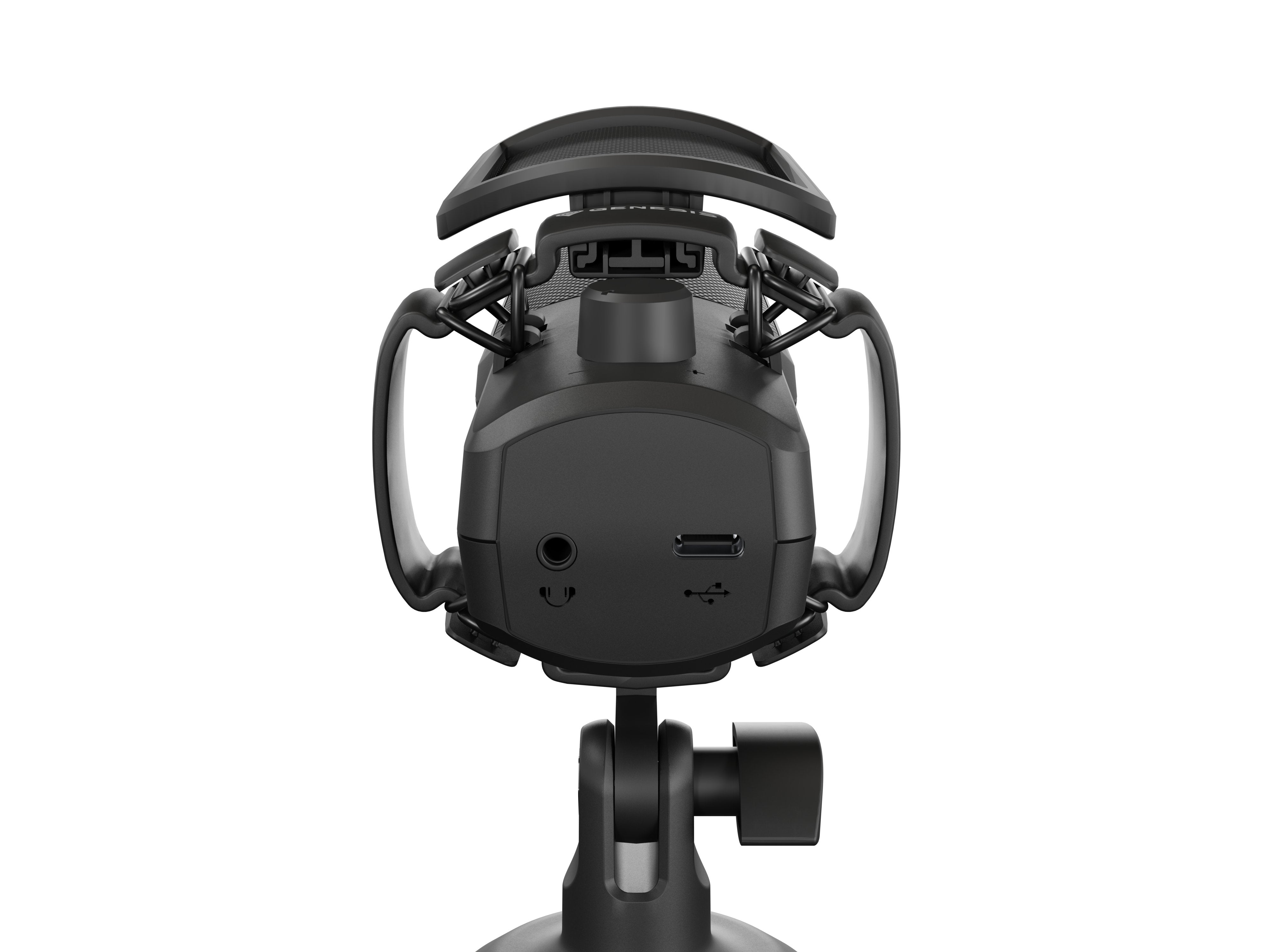 Micrófono Natec Genesis Radium 250 Usb Stand Black