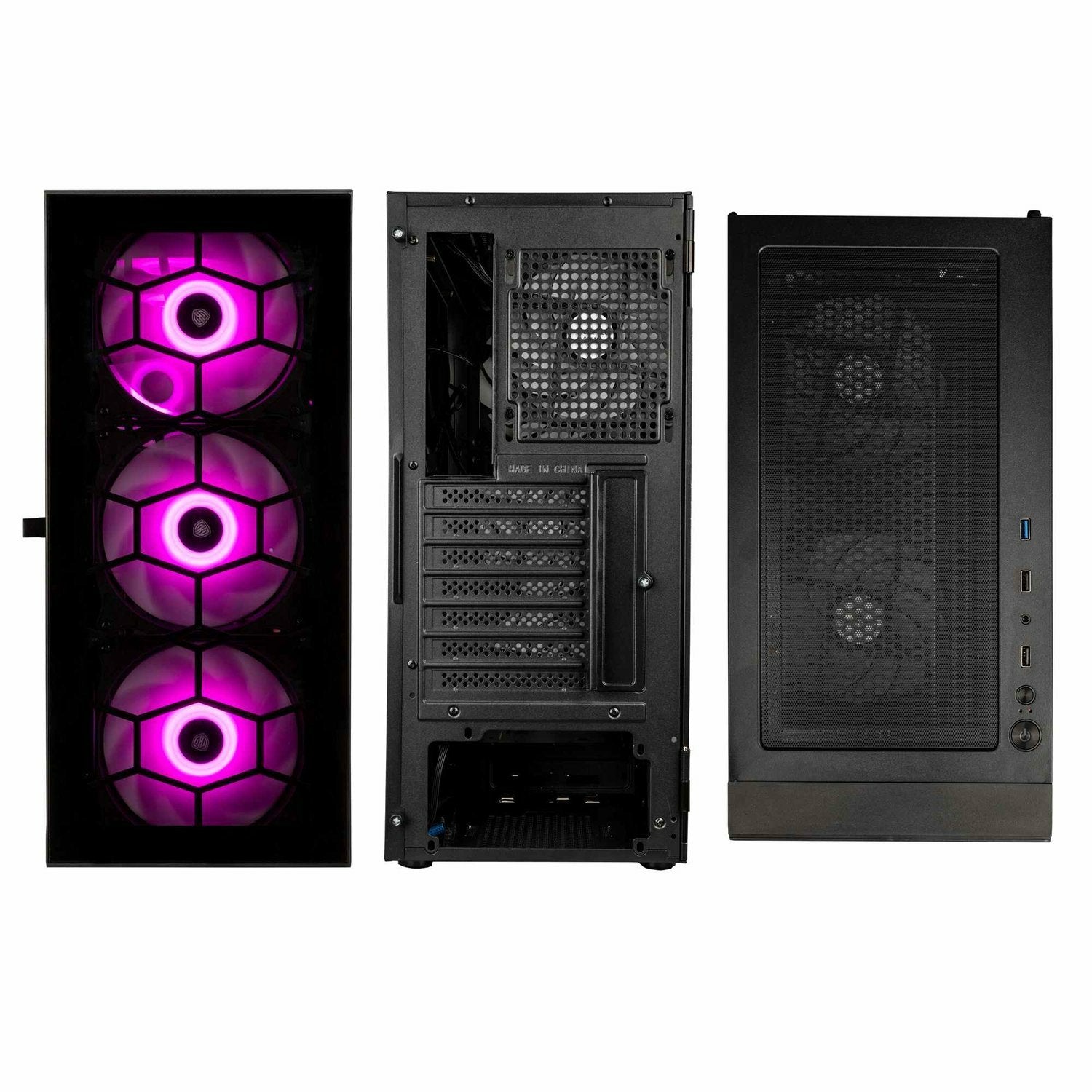 Kolink Observatory Hf Glass Argb Midi-Tower - Negro