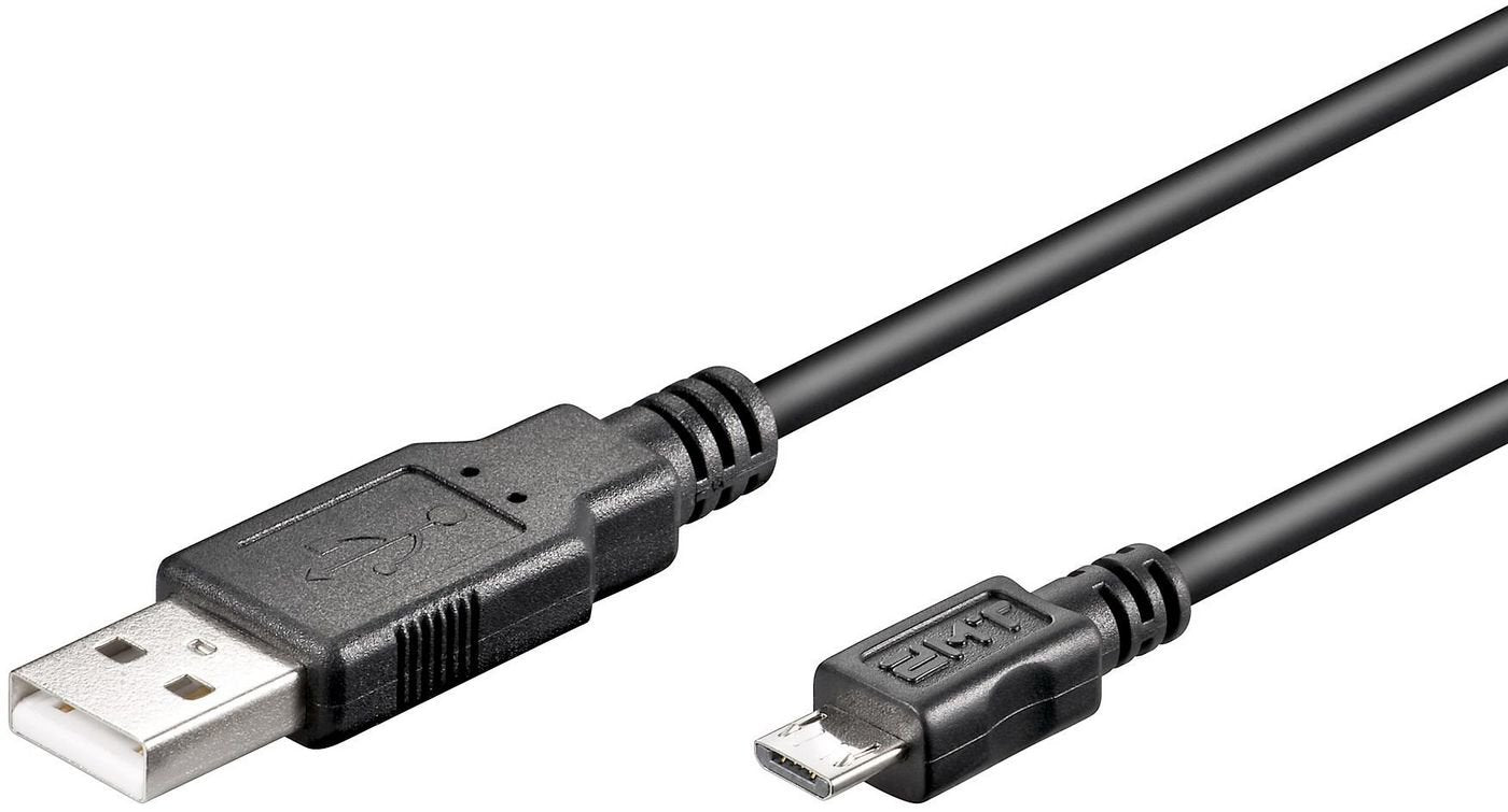 EAN 5704327767091 - Microconnect USBABMICRO18 cable USB USB 2.0 1,8 m USB A Micro-USB B Negro imagen 1