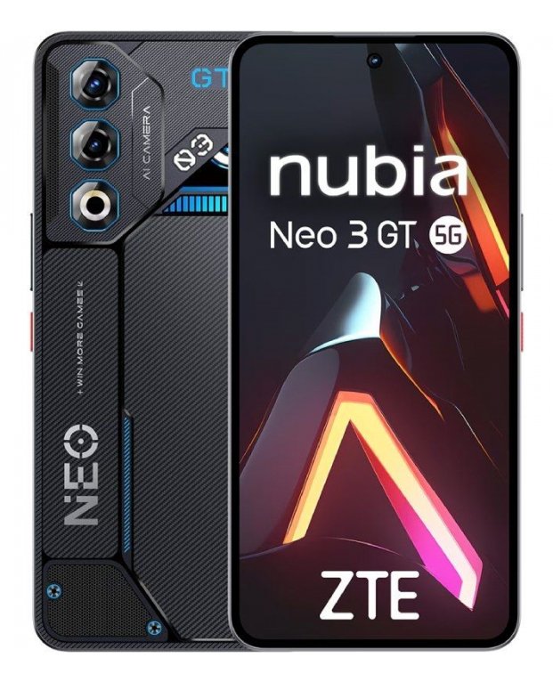 EAN 6902176144677 - Nubia Neo 3 GT 5G 17,3 cm (6.8") SIM doble USB Tipo C 12 GB 256 GB 6000 mAh Gris imagen 1