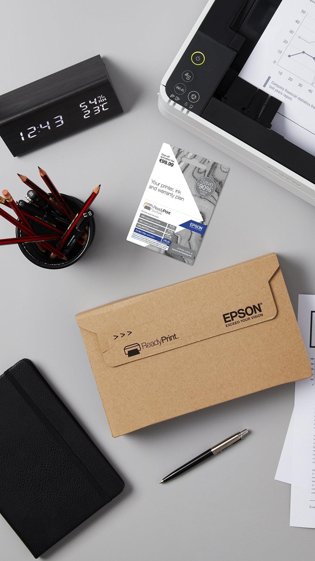 Epson Impresora Ecotank Et-M1170 Duplex Wifi Lan