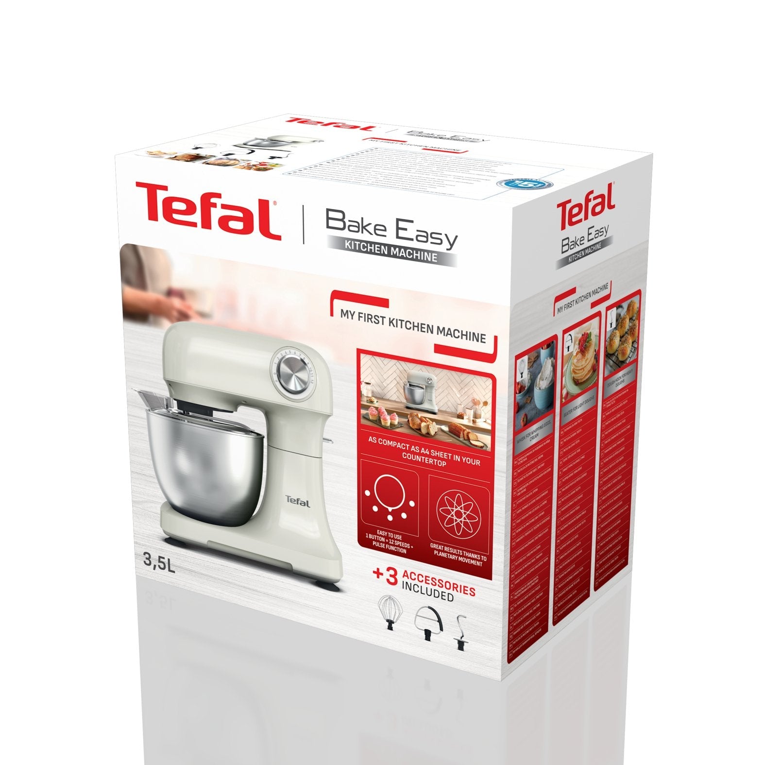 Tefal Qb140af0 Kitchen Machine Bake Easy