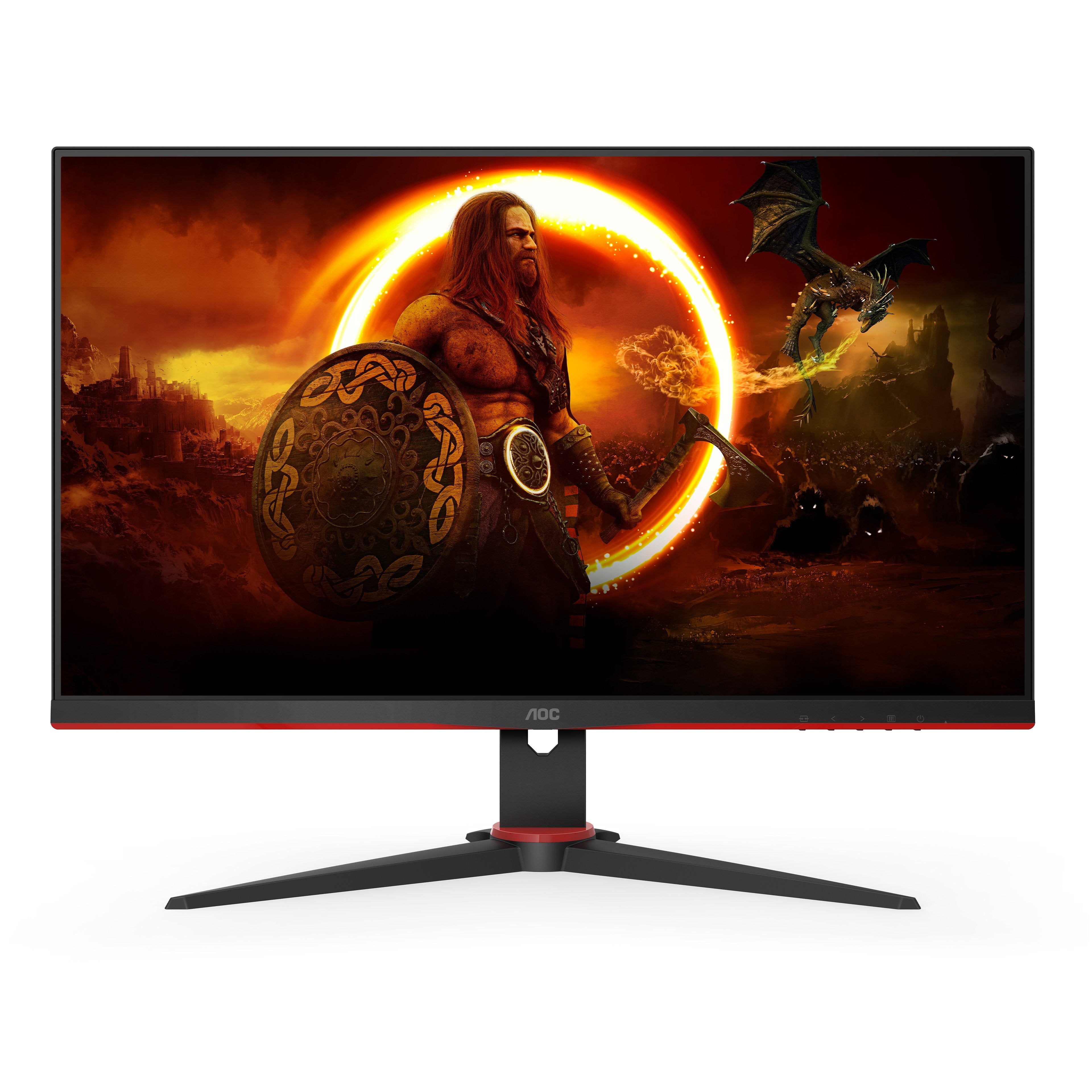Monitor Aoc Gaming 24g2ze/Bk - Led Monitor - Full Hd (1080p) - 23.8" With 240 Hz Refresh Rate, 0.5 Ms Response Time And Freesync Premium, The Aoc 24g2ze Delivers Flawless And Smooth Gameplay. 300 Nits Luminance, Full Hd And A 23.8" Tn Panel