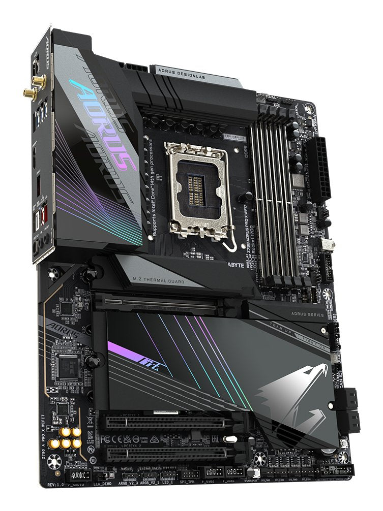 Placa Base Gigabyte Z790 Aorus Pro X Wifi7  Intel Z790 Express Lga 1700 Atx
