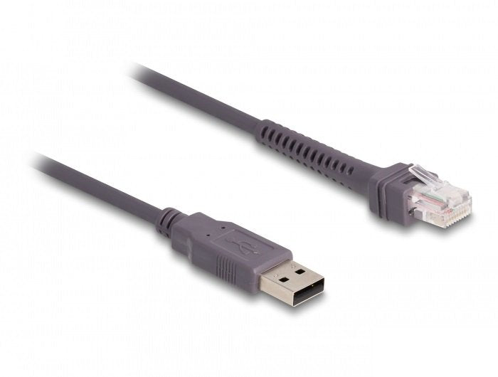 Delock Rj50 Zu Usb 2.0 Typ-A Barcodescanner Cable 2 M