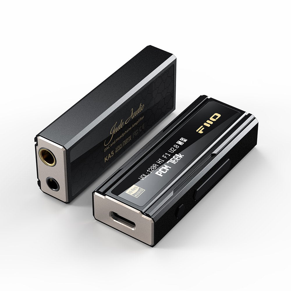 EAN 6953175710400 - FiiO KA5 amplificador para audífono 24-bit/192kHz Negro imagen 5