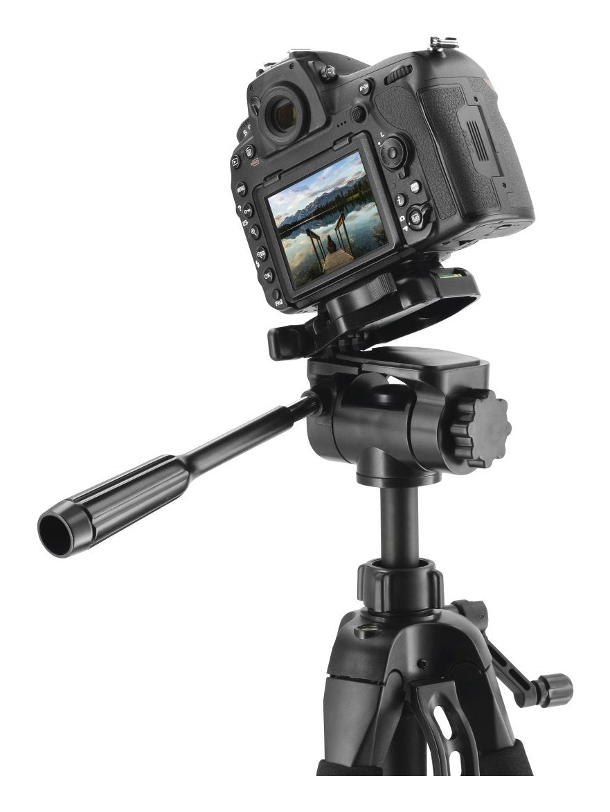 Hama Tripode Para Camara Con Rosca 1/4" - Peso Max 5kg - Altura Hasta 170cm - Soporte Para Smartphone Y Tablet -