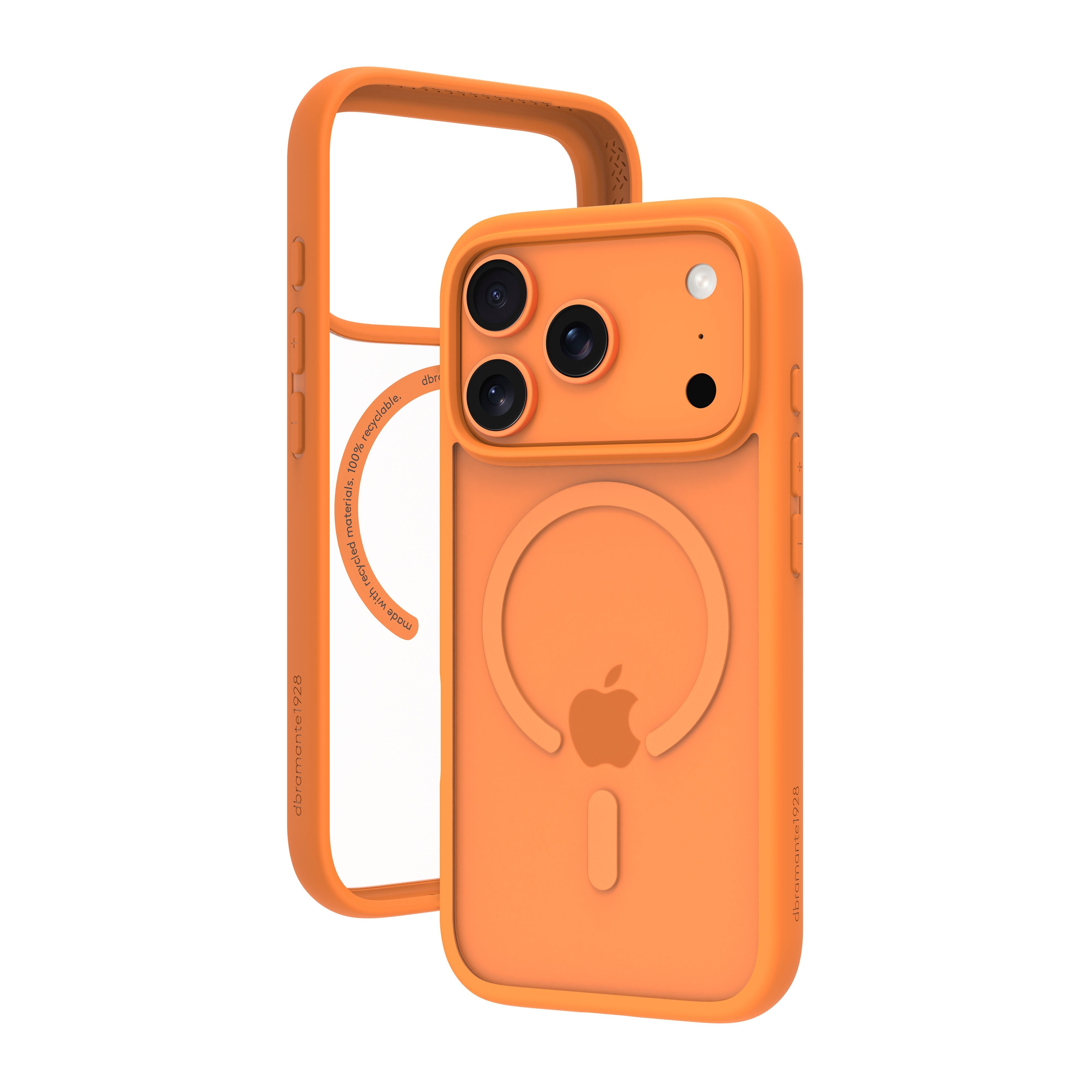 Dbramante1928 Grenen Ms Funda Para Iphone 17 Pro Naranja