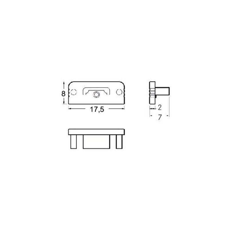 Brumberg 53038260 Endkappen-Set Qualityflex Ws