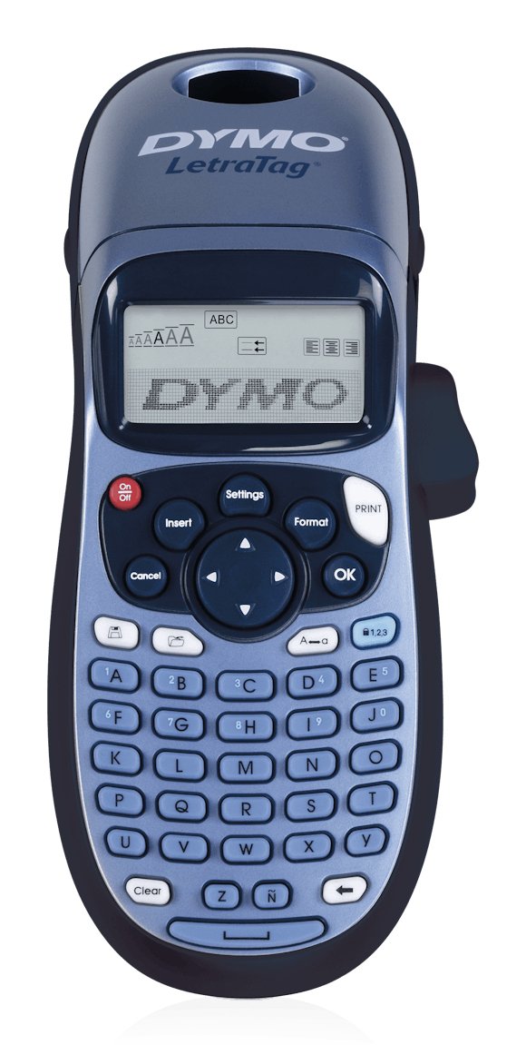 Dymo Letratag Lt-100 H Black