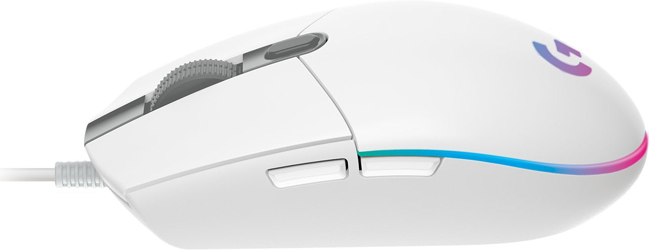 Ratón Gaming Logitech G102 Lightsync Hasta 8000 Dpi Blanco