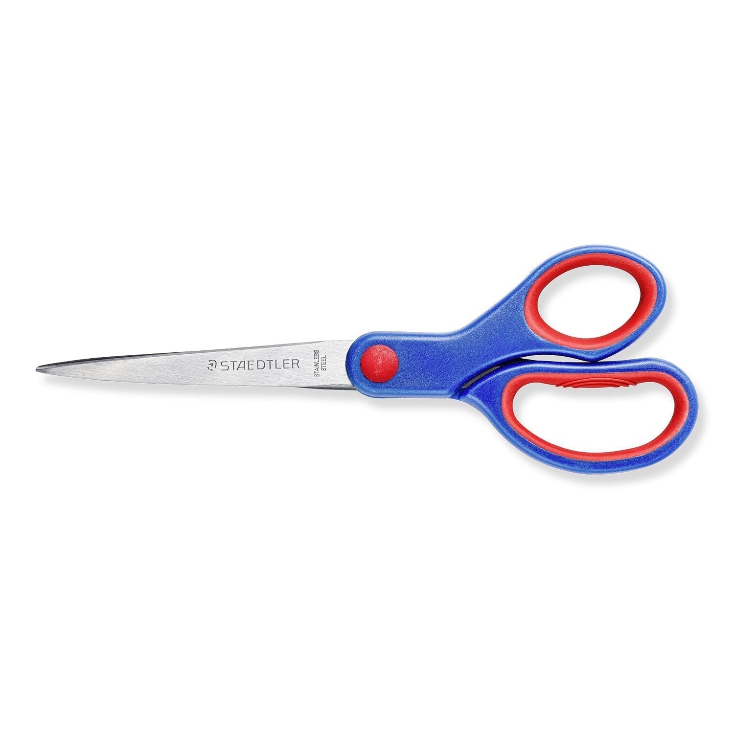 Staedtler Noris 965 Tijera Escolar Para Niños - Acero Inoxidable - Suave Y Ergonomica - Corte De Calidad - Longitud 21cm