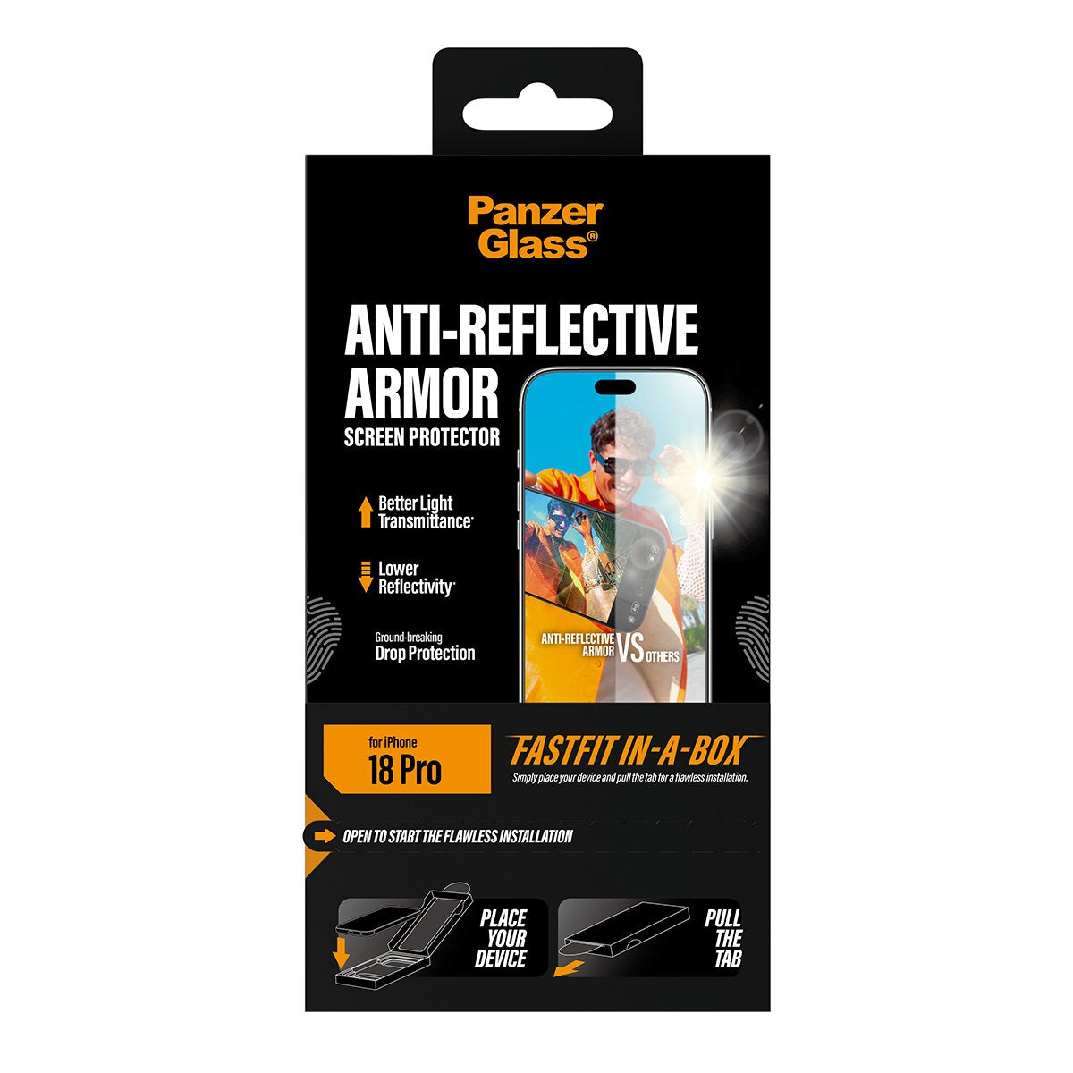 Panzerglass Anti-Reflective Armor Screen Protector Iphone 18 Pro