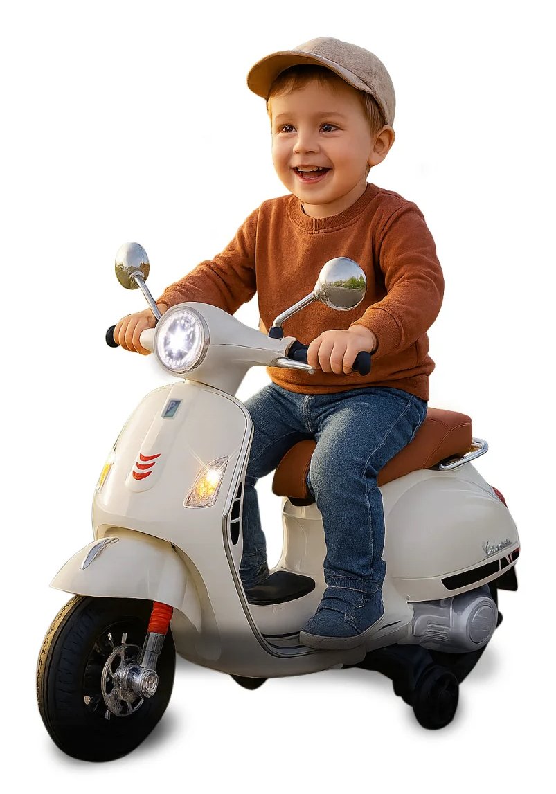 Jamara Ride-On Vespa Gts 125 Mintverde Li-Power 12.6