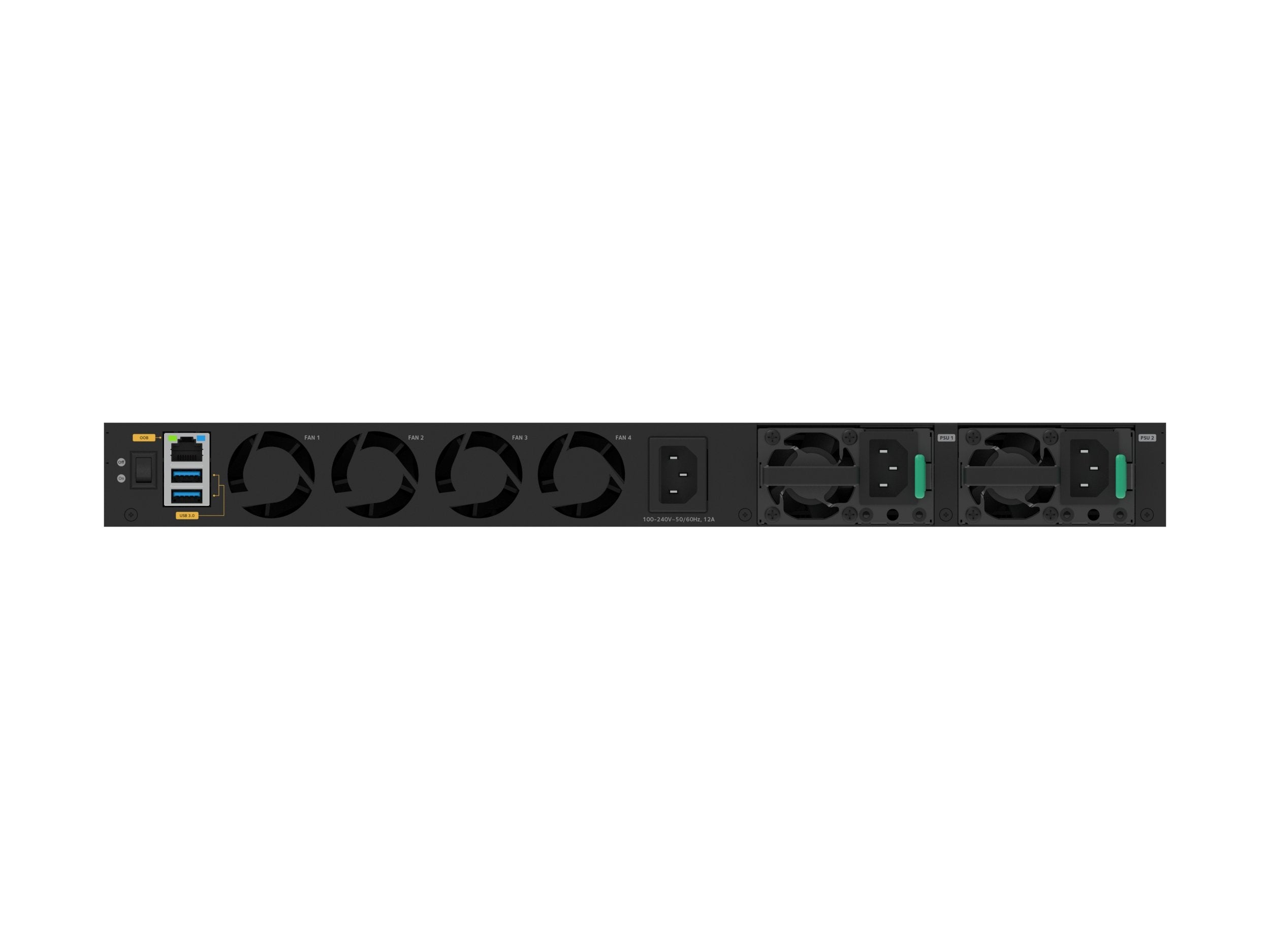 Netgear M4350-44m4x4v Gestionado L3 2.5g Ethernet (100/1000/2500) Energía Sobre Ethernet (Poe) 1u Negro
