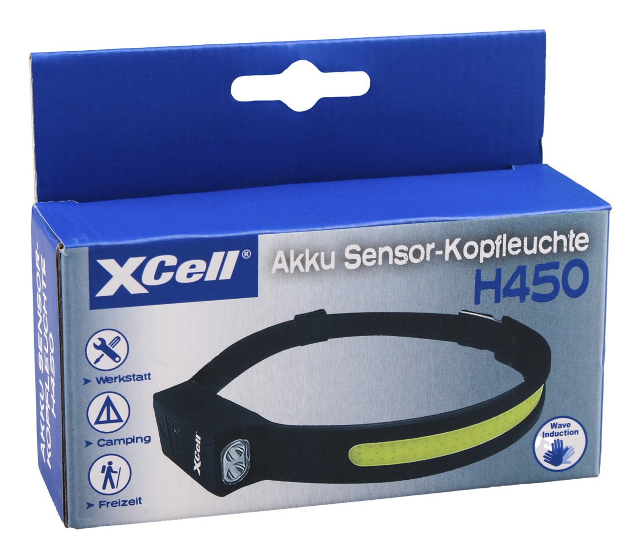 EAN 4042883490840 - XCell H450 Negro Linterna de mano LED imagen 3