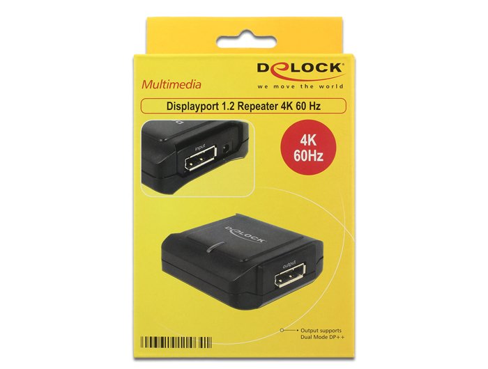 Delock Displayport 1.2 Splitter 1 X Mini Displayport In > 4 X