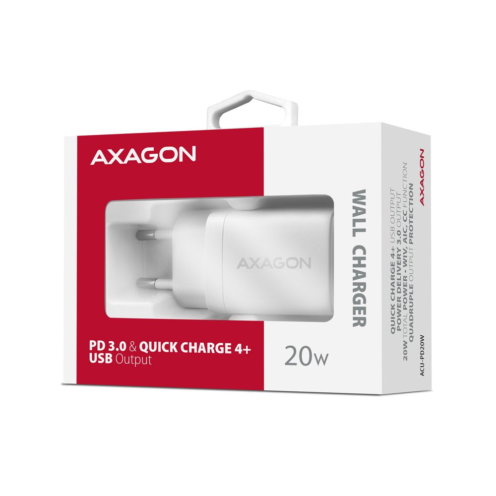 Cargador Acu-Pd20w Pd&Pq De Pared 20w 1 Puerto Blanco