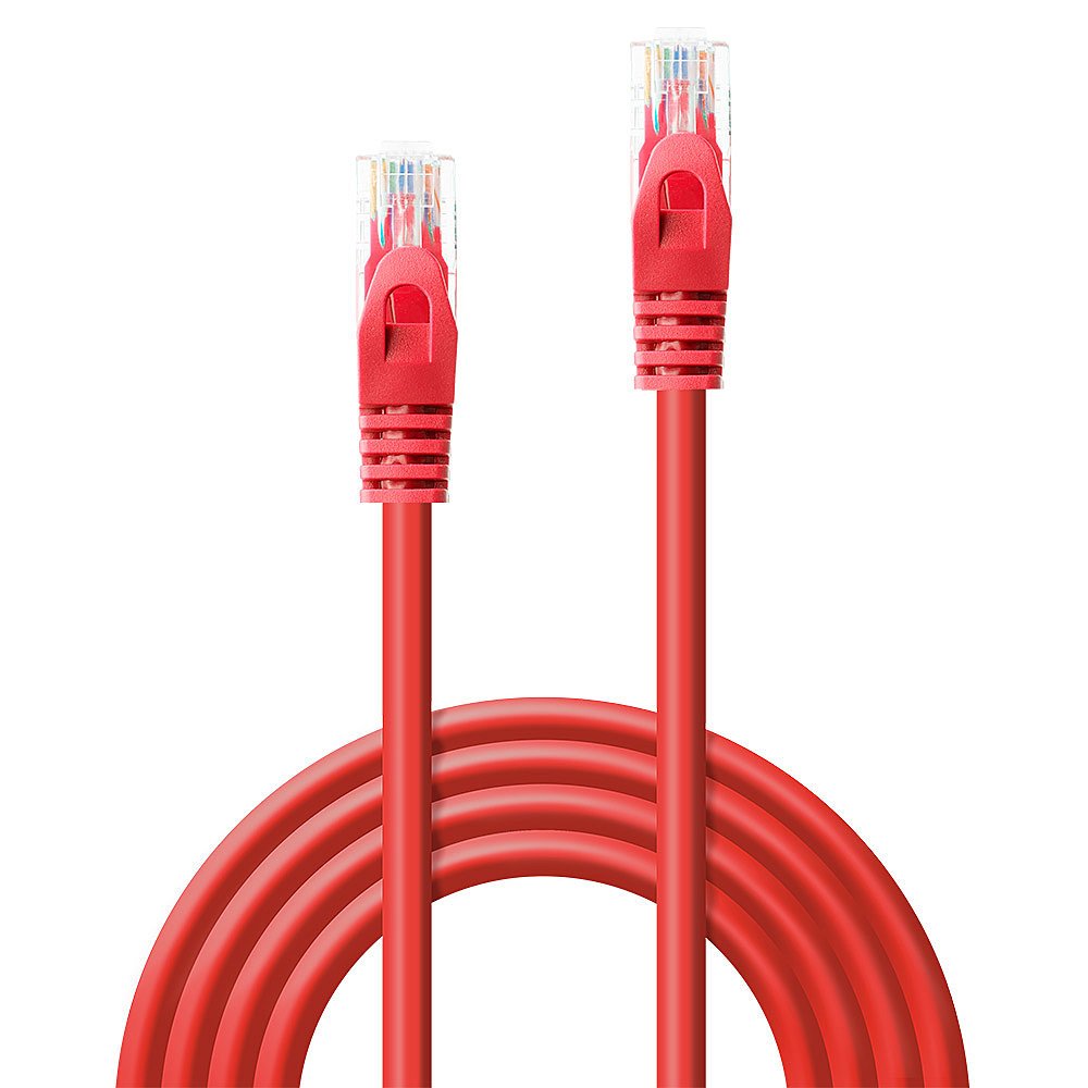 EAN 4002888481854 - Lindy 48185 cable de red Rojo 5 m Cat6 U/UTP (UTP) imagen 3