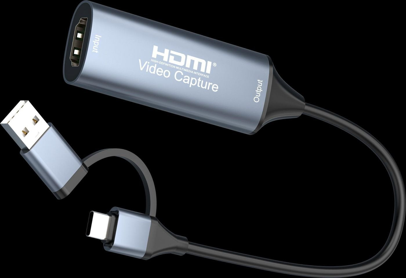 Hdmi Video Capture Link To  Usb-C And Usb-C