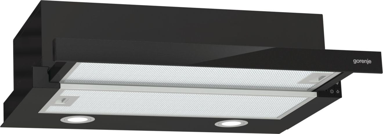 EAN 3838782388453 - Gorenje TH62E4BG campana Semintegrada (extraíble) Negro 450 m³/h imagen 1