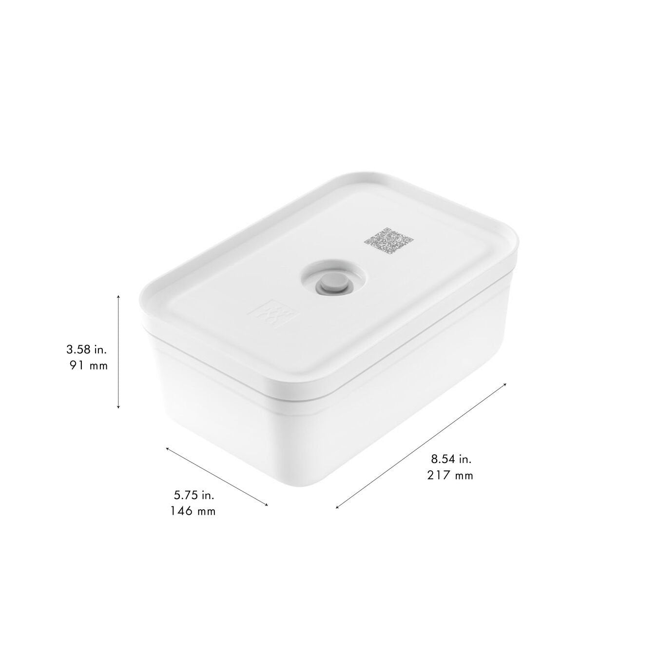 EAN 4009839523977 - ZWILLING FRESH & SAVE Táper 1,6 L Plástico Gris, Blanco 1 pieza(s) imagen 12