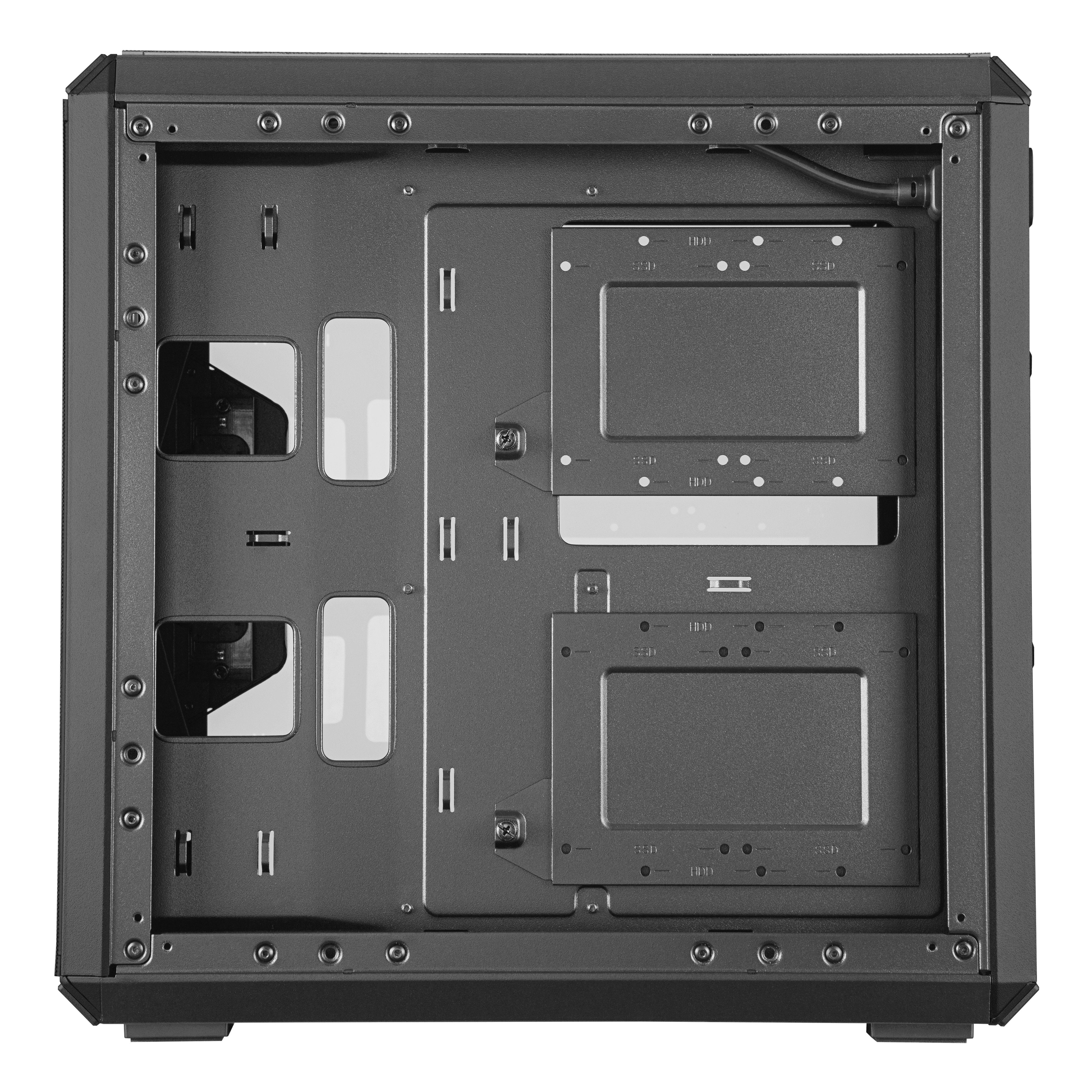 Caja Pc Cooler Master Masterbox Q500l (Black/Tempered Glas)