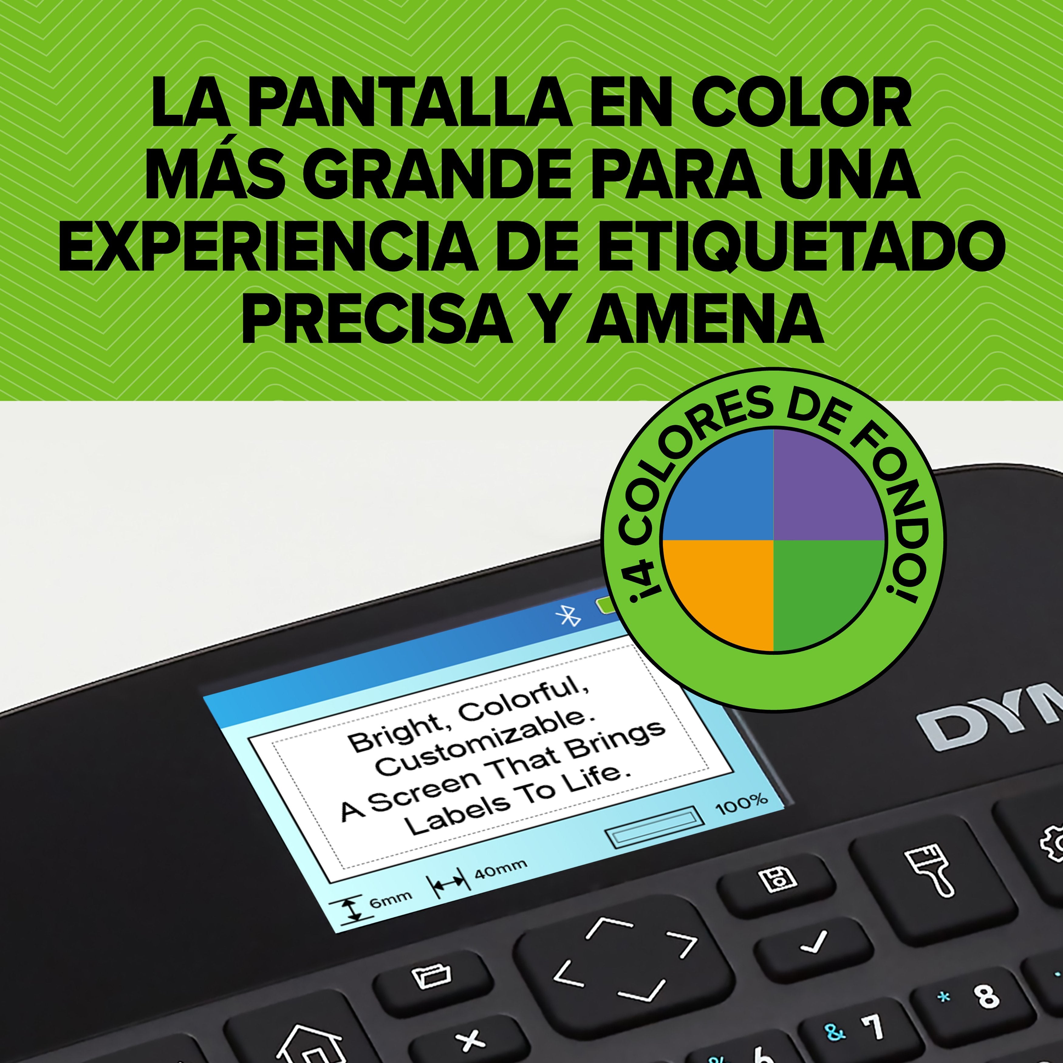 EAN 0071701063779 - DYMO LabelManager Executive 640CB impresora de etiquetas Color Inalámbrico y alámbrico imagen 7
