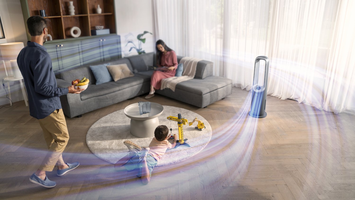 Philips Air Performer 8000 Series Amf870/15 Purificador De Aire, Ventilador Y Calefactor 3 En 1