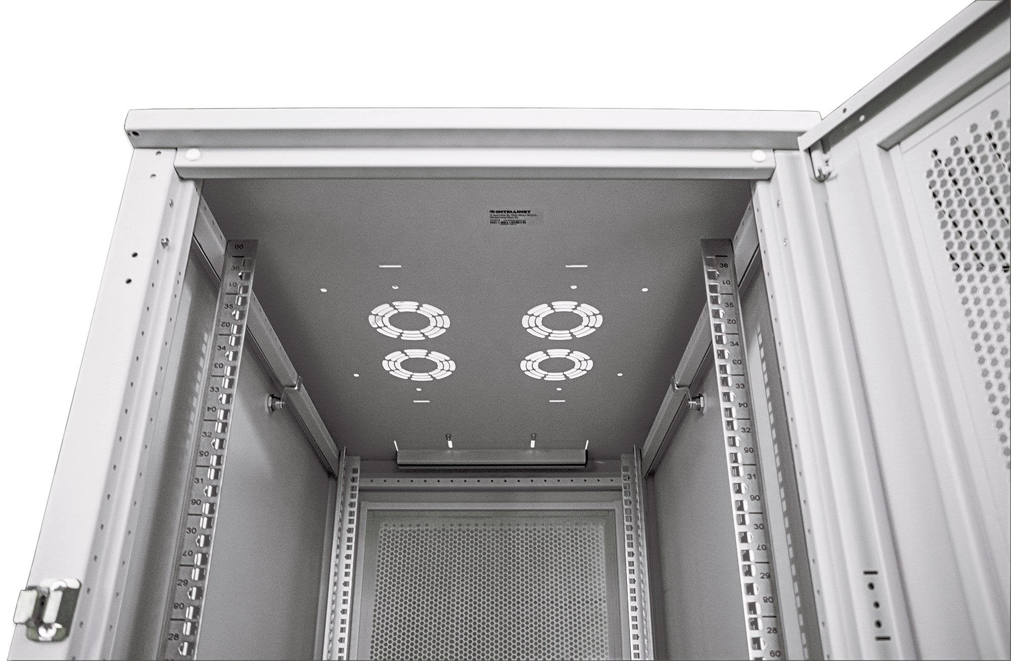 Armario Rack  Intellinet 713313 42u Rack O Bastidor Independiente Gris