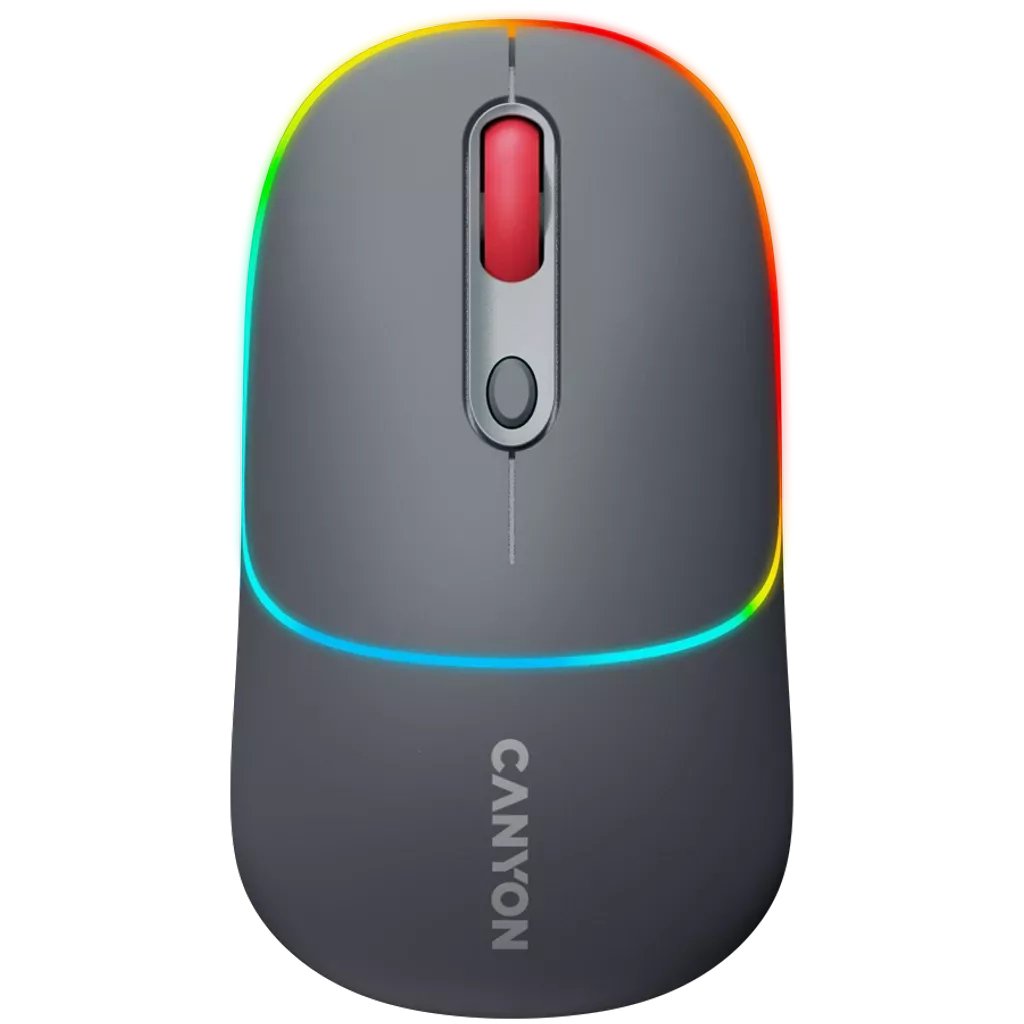EAN 5291485014933 - Canyon MW-22 ratón Universal Ambidextro RF Wireless + Bluetooth Óptico 1600 DPI imagen 1