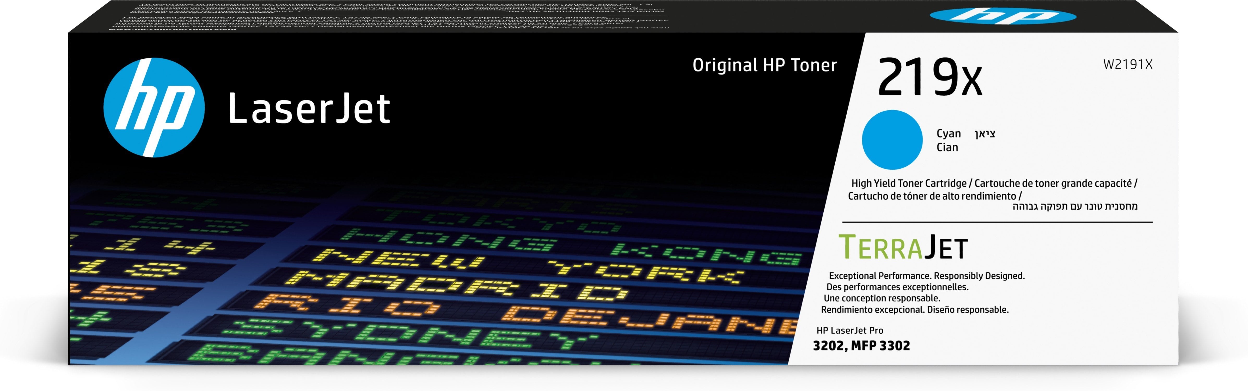 EAN 0195161016295 - HP 219X Cyn LaserJet Toner Cartridge cartucho de tóner 1 pieza(s) imagen 1