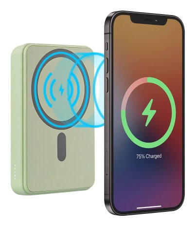EAN 3303170122129 - T'nB PBUMAG10GR batería externa 10000 mAh Cargador inalámbrico Verde imagen 5