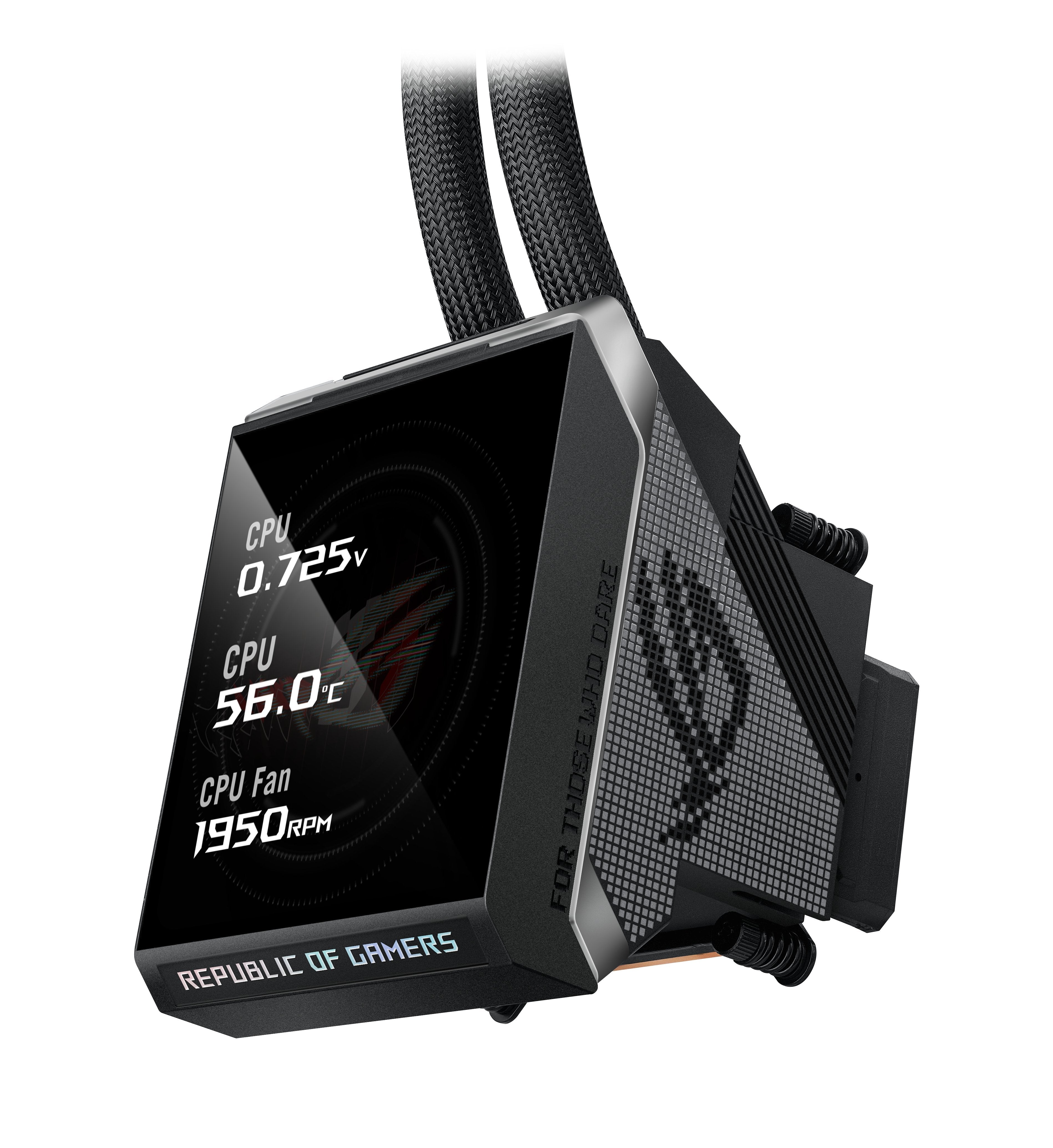 Refrigeración Liquida Cpu  Asus Rog Mrix Slc Iv 360 Argb Lcd Negro