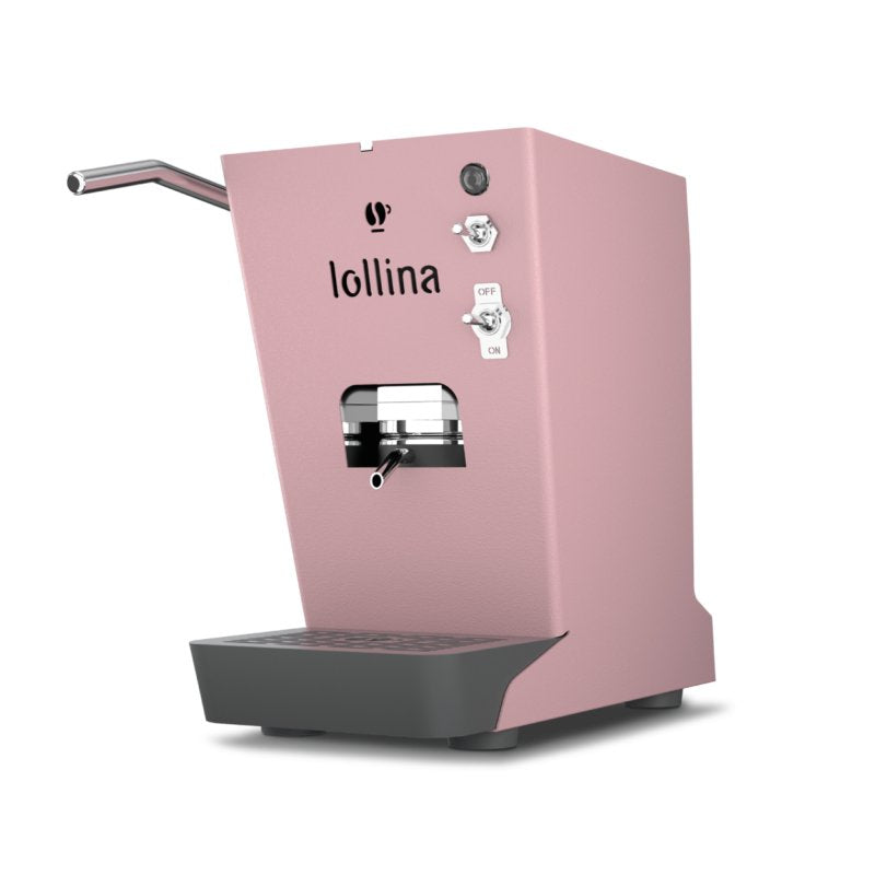 Lollocaffè Lollina+ Macchina Da Caffè Rosa Pop + 40 Cialde 44mm