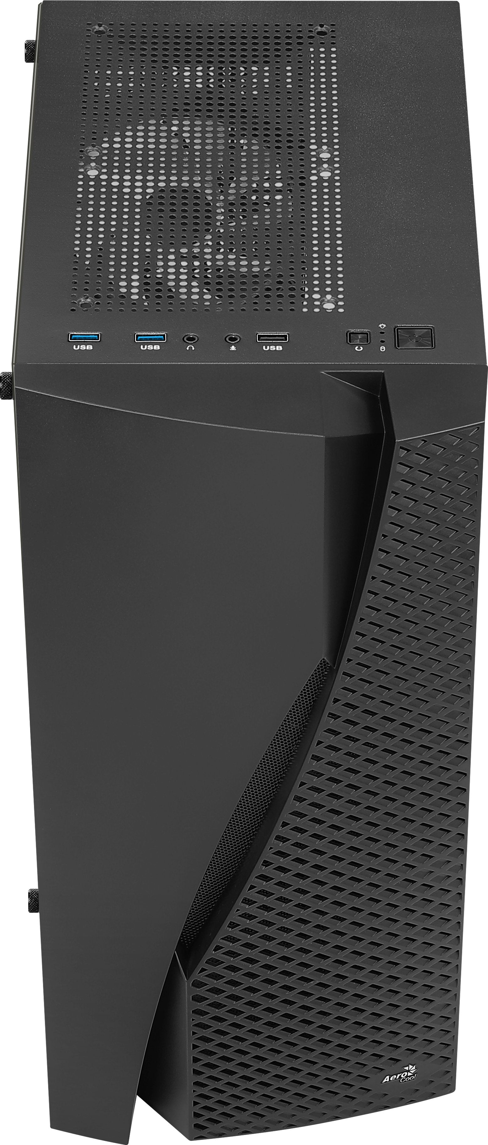 Caja Pc Aerocool Atx Wave V3 Argb Black