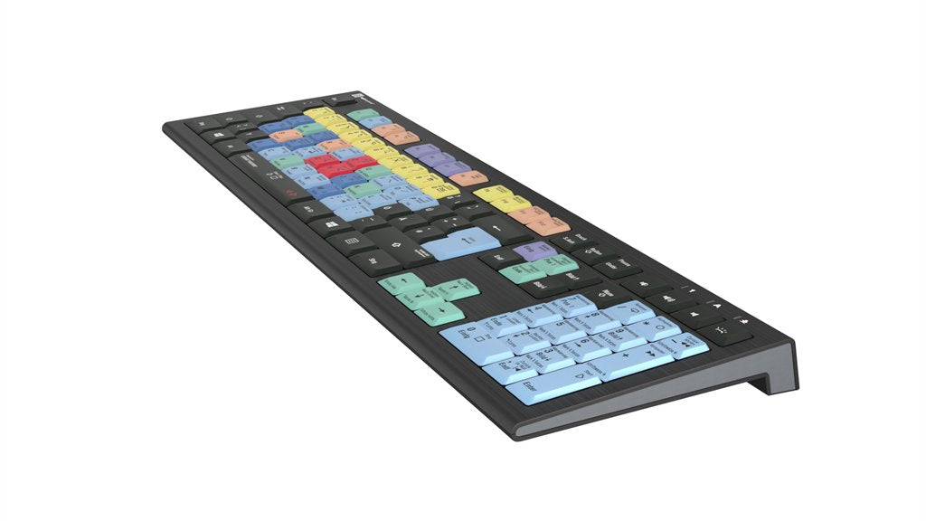 EAN 5707795018566 - Logickeyboard LKB-CBASE-A2PC-DE teclado Universal USB QWERTZ Alemán Negro imagen 2