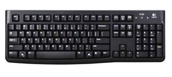 K120 Keyboard, Pan Nordic Brown Box From Logitech
