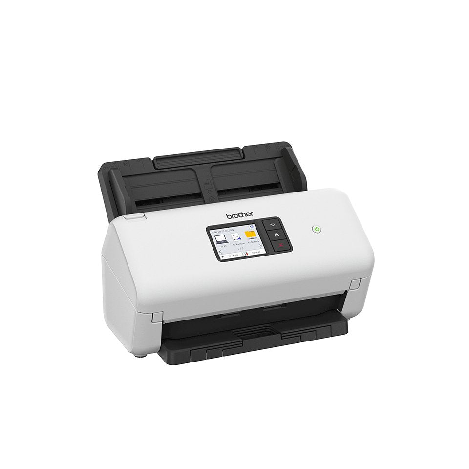 EAN 4977766838450 - Brother ADS-4550W escaner Escáner con alimentador automático de documentos (ADF) 600 x 600 DPI Negro, Bla imagen 3