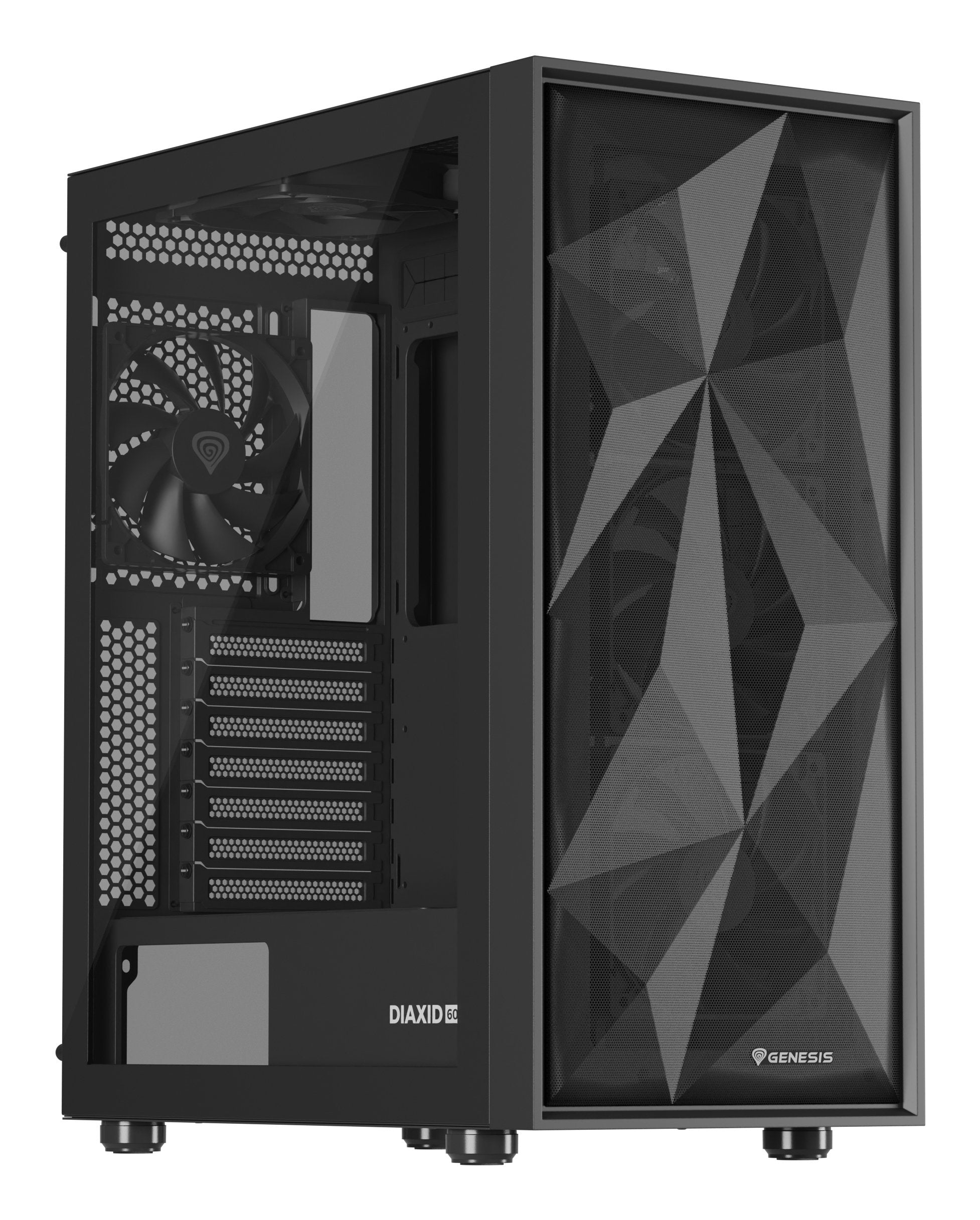 EAN 5901969439212 - GENESIS Diaxid 605F Midi Tower Negro imagen 7