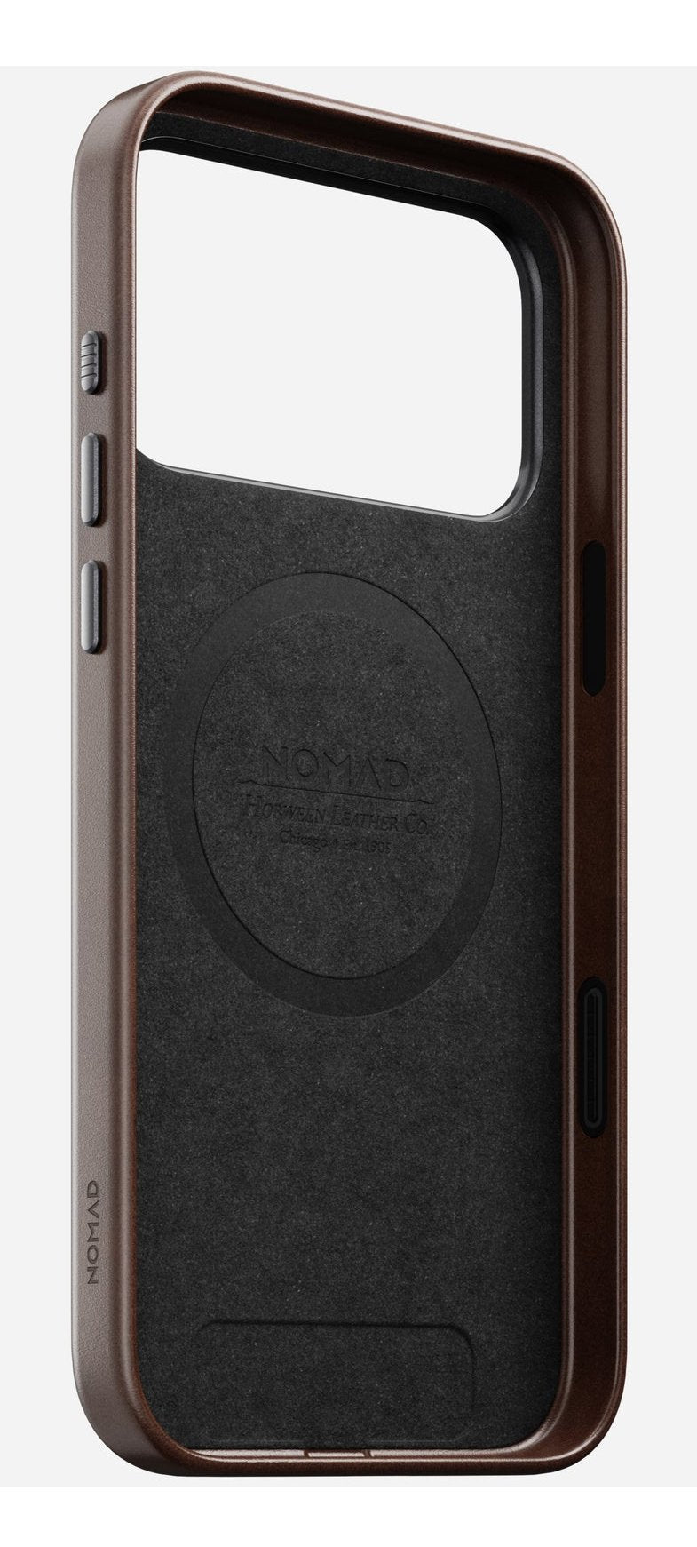 Nomad Traditional Leather Case Funda Para Iphone 17 Pro Max 17,5 Cm (6.9") Marrón