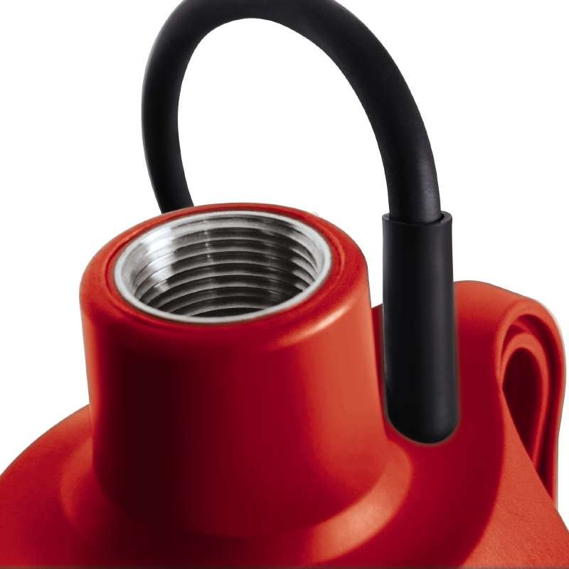 Bomba  Einhell Gc-Dw 900 N  Sumergible 7 M, Bombas Presión E Inmersión Rojo/Plateado, Rojo, Acero Inoxidable, 7 M, 32 M, 230 V, 50 Hz