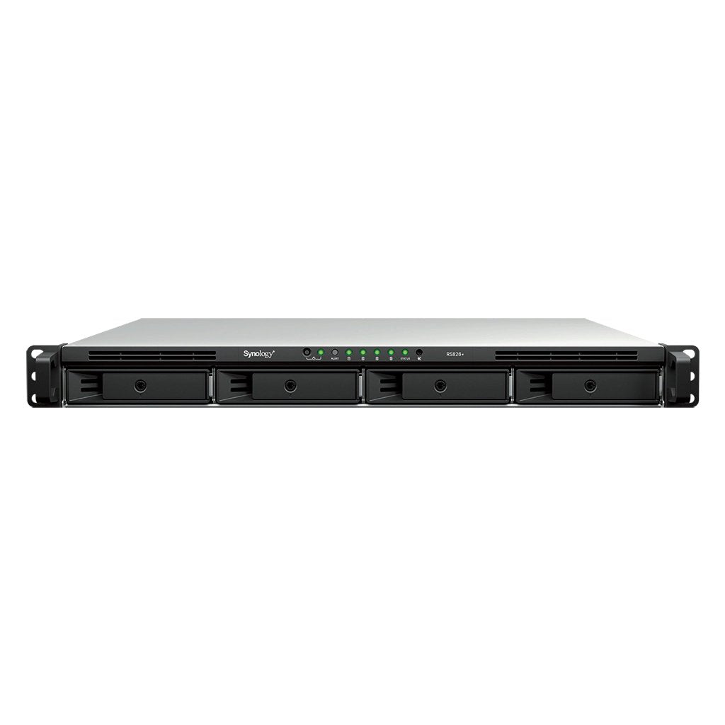 Serwer Nas Rs826+ 4x0hdd Ryzen V1500b 4gb 4x1gbe 3y