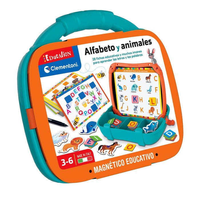 Maletín Magnético Alfabeto Y Animales