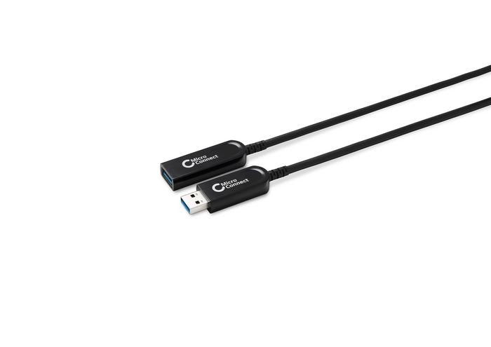 EAN 5704174261285 - Microconnect USB3.0AAF20AOP-BACKWARDS cable USB USB 3.2 Gen 1 (3.1 Gen 1) 20 m USB A Negro imagen 3