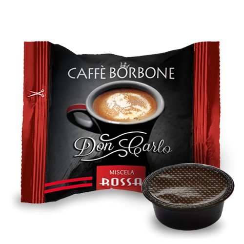 Capsulas Borbone Comp.A Modo Mio Don Carlo (Rojo) 100unds
