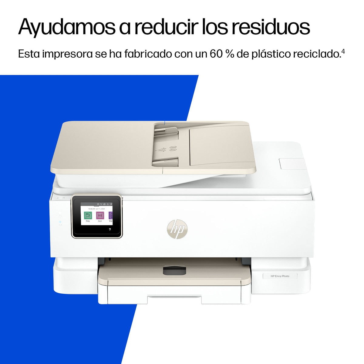Impresora Multifunción Tinta Hp Envy Photo 7934 4800 X 1200 Dpi A4 Instant Ink Blanco Beige