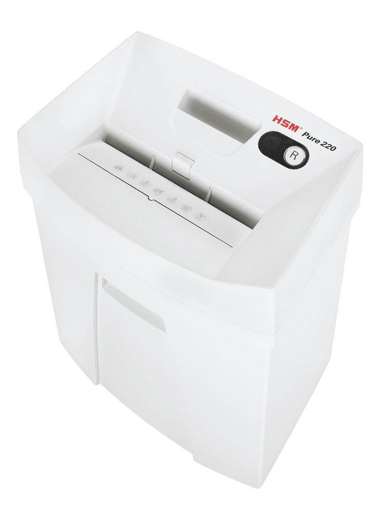 EAN 4026631053891 - HSM Pure 220 triturador de papel Corte en partículas 22,5 cm Blanco imagen 3